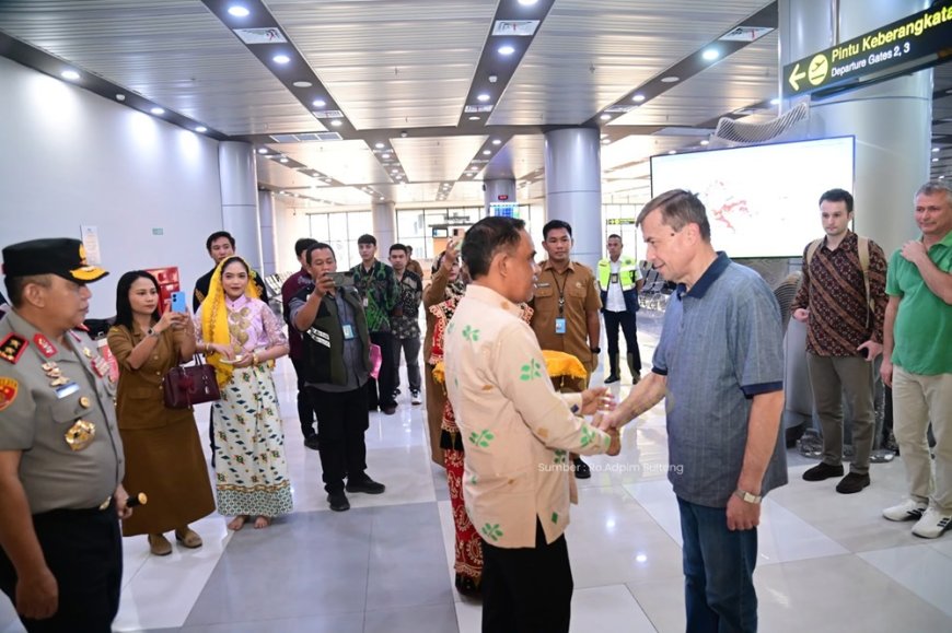 Anwar Hafid Sambut Dubes Rusia, Perkenalkan Potensi Sulteng