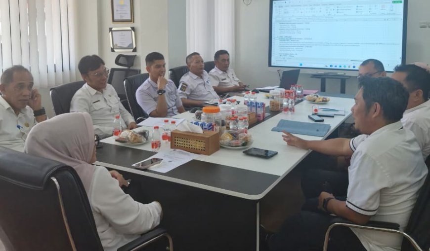 Kantor Pertanahan Kota Palu Hadiri Rapat Evaluasi Percepatan Pensertipikatan Aset Tanah Pemkot
