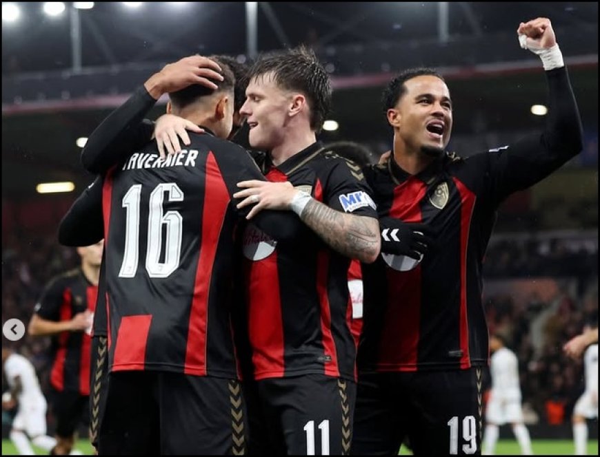 Bournemouth Tundukkan AC Milan Tiga Gol Tanpa Balas