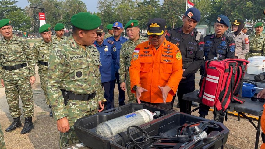 Latihan Terpadu Kesiapsiagaan Penanganan Karhutla Digelar di Palu