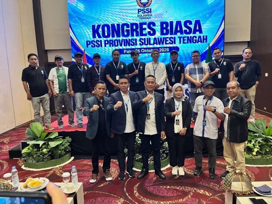 Asprov PSSI Sulteng Matangkan Langkah Menuju KLB