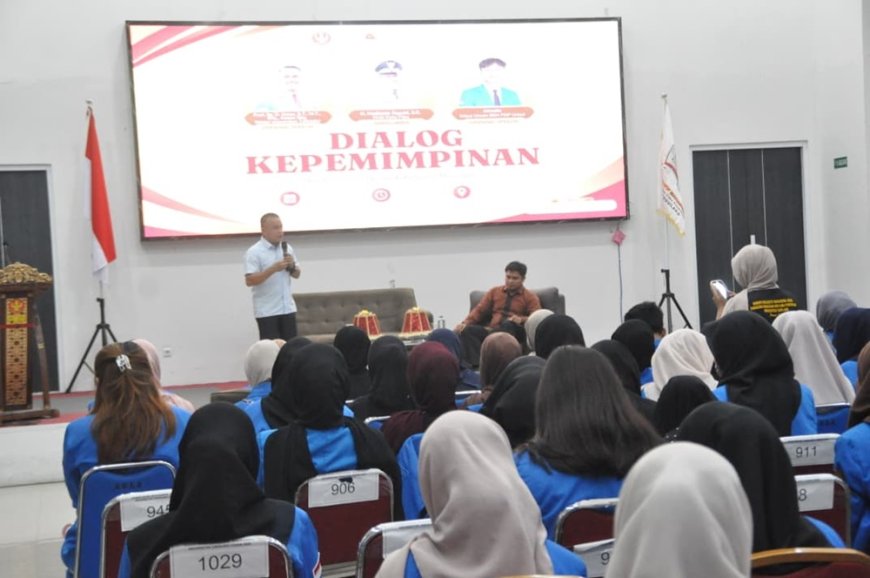 Dialog Kepemimpinan di FKIP Untad, Wali Kota Minta Mahasiswa Luruskan Niat Memimpin