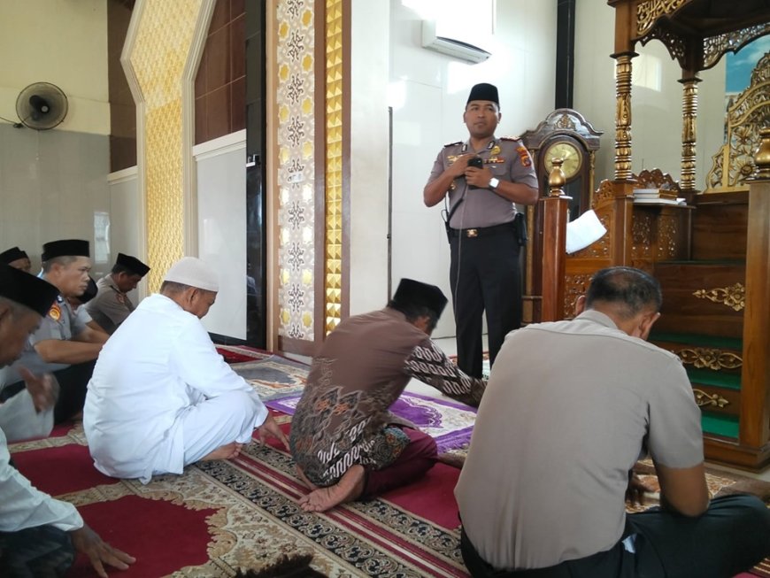 Kapolres Donggala Gelar Subuh Keliling di Banawa