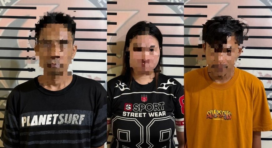 Satresnarkoba Polres Poso Amankan 3 Tersangka Narkoba