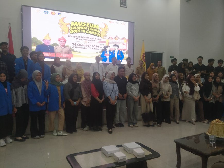 Pertama di Untad, Digelar Museum Sulteng Goes To Campus