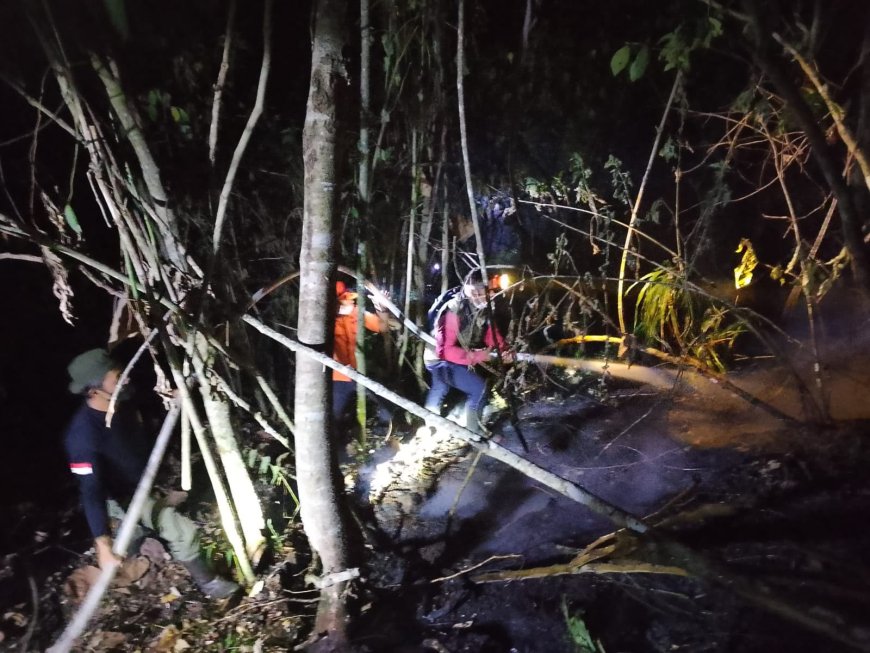 BPBD Sulteng Tangani 0,5 Hektare Area Karhutla di Wuasa Poso