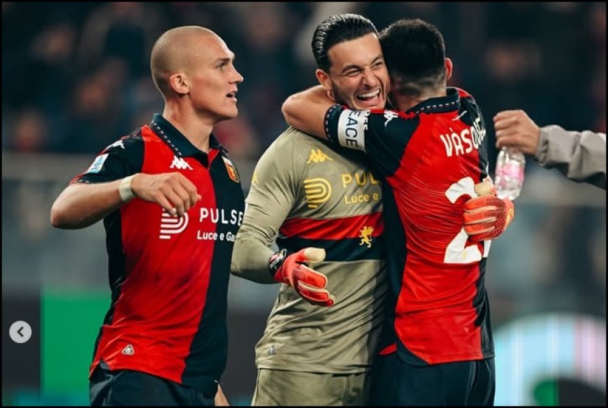 Tekuk Juventus Dua Gol Tanpa Balas, Genoa Raih Poin Penuh