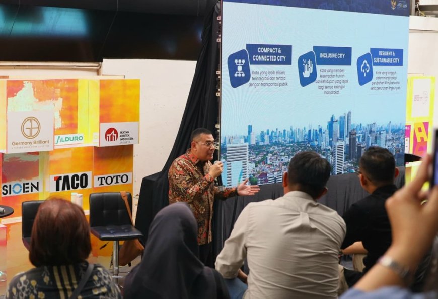 Wamen Ossy Ajak Kolaborasi para Arsitek untuk Wujudkan Visi Kota 2045