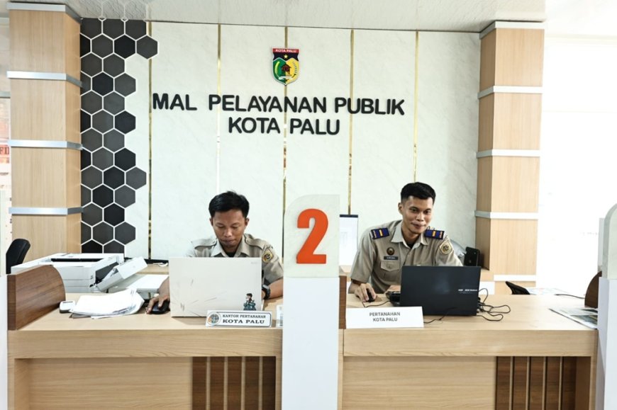 Kantor Prtanahan Kota Palu Hadir di Mal Pelayanan Publik!