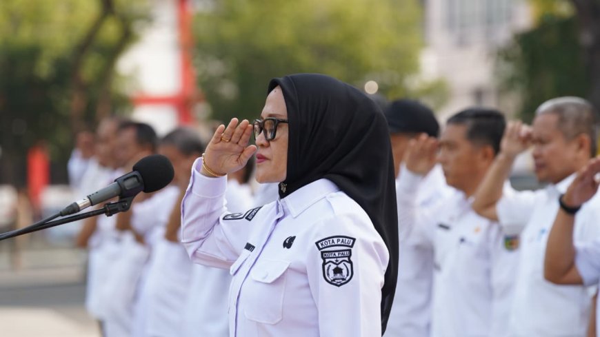 Sekdakot Pimpin Upacara Peringatan Hari Sumpah Pemuda ke-98 di Palu