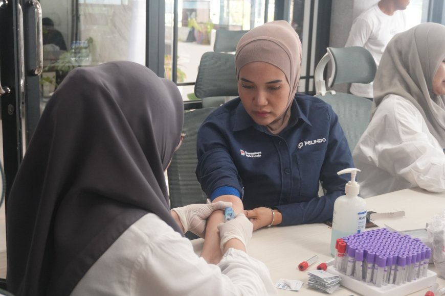Pelindo TPK Pantoloan Gelar MCU Wajib untuk Pegawai