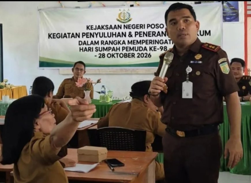 Kejari Poso Edukasi Kepsek Cegah Korupsi Dana Revitalisasi