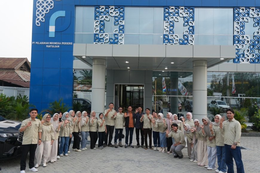 Mahasiswa Magister FKM Untad Palu Observasi Penerapan K3 di Pelindo TPK Pantoloan