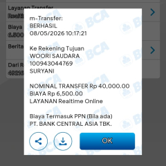 Call Center Bank Woori Saudara
