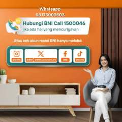 INI dia NO Whatsapp Call Center BNI direct