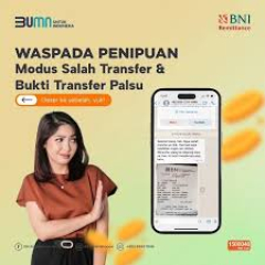 BNI Mobile Salah Transfer atau gagal transfer